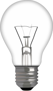 openclipart圖庫：light bulb