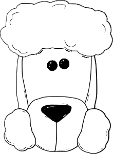 openclipart圖庫：dogface3
