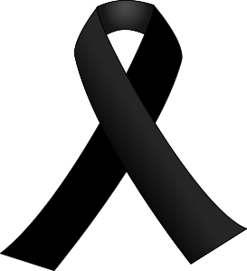 openclipart圖庫：Black ribbon