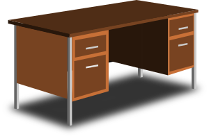 openclipart圖庫：An Office Desk