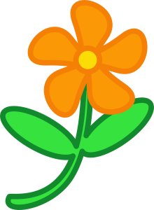 openclipart圖庫：flower peterm 01