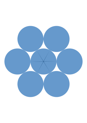 openclipart圖庫：Tangent Circles (no overlap)