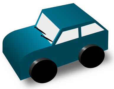 openclipart圖庫：Cartoon Car