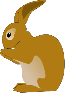 openclipart圖庫：rabbit