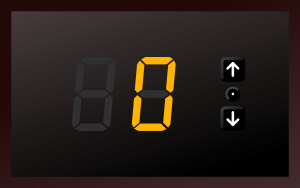 openclipart圖庫：7-segments indicator. Play with buttons