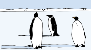 openclipart圖庫：penguins