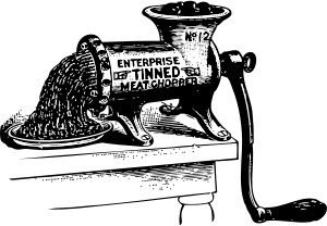 openclipart圖庫：meat grinder