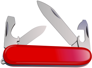 openclipart圖庫：Swiss Army Knife