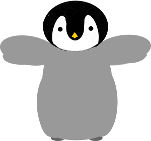openclipart圖庫：penguin