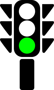 openclipart圖庫：Traffic semaphore green light