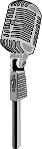 openclipart圖庫：Microphone
