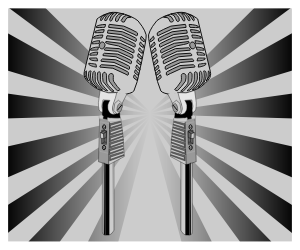 openclipart圖庫：Microphone