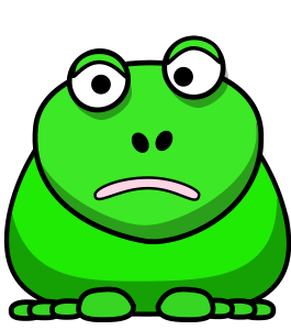 openclipart圖庫：Cartoon Frog