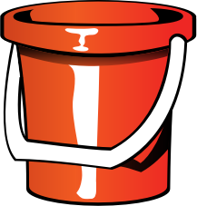 openclipart圖庫：Summer Pail