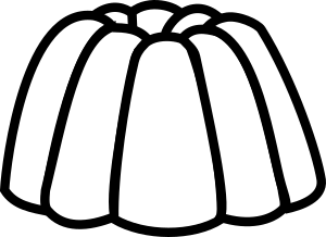 Clipart - Jelly Line Art