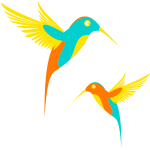 openclipart圖庫：Colibri Birds