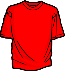 openclipart圖庫：T-Shirt-red