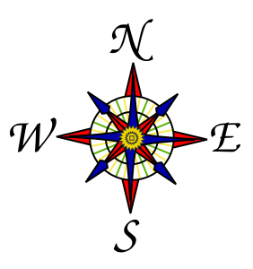 openclipart圖庫：Compass rose