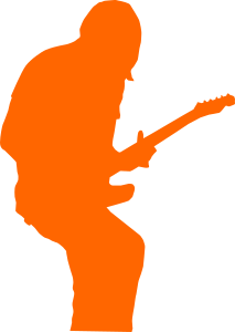 openclipart圖庫：guitarist-rock