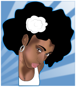 openclipart圖庫：Black-Woman