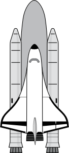 openclipart圖庫：space shuttle
