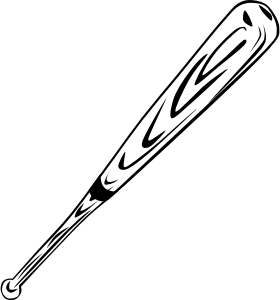 openclipart圖庫：Baseball bat