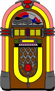 openclipart圖庫：Fifties Jukebox