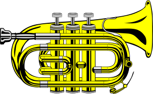 openclipart圖庫：Pocket Trumpet