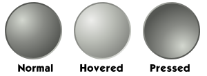 openclipart圖庫：Grey web button template