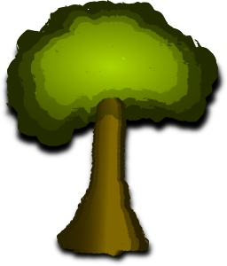openclipart圖庫：A Tree (6)