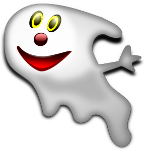 openclipart圖庫：Halloween Ghost 2