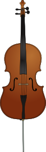 openclipart圖庫：cello 1