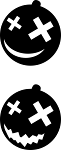 openclipart圖庫：Halloween - Pumpkin Silhouettes 