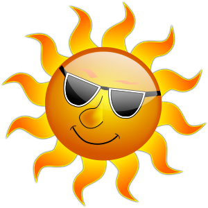 openclipart圖庫：Summer Smile Sun