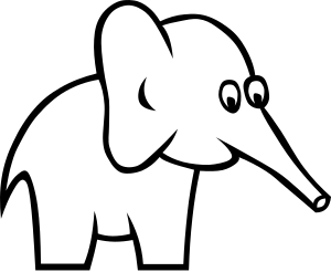 openclipart圖庫：Certain Elephant