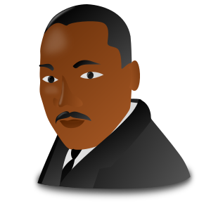 openclipart圖庫：Martin Luther King Jr. Day Icon