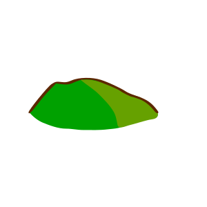 openclipart圖庫：RPG map symbols: hill