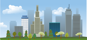 openclipart圖庫：city skyline