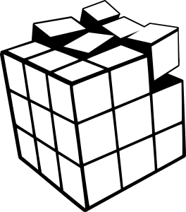 openclipart圖庫：Rubik 3D