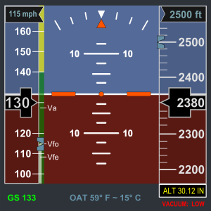 openclipart圖庫：EFIS Panel