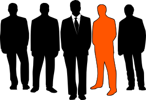 openclipart圖庫：Men Exception
