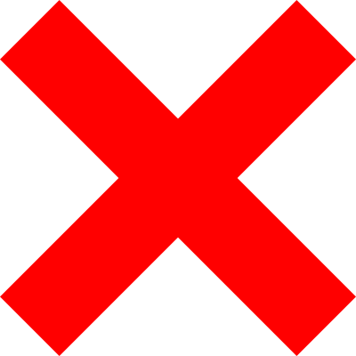 X Icon Openclipart