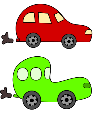 Cartoon Taxi - Openclipart