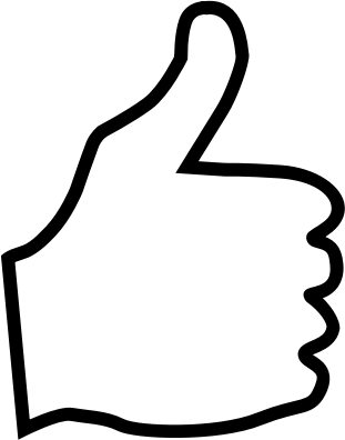 Thumb up and down - Openclipart