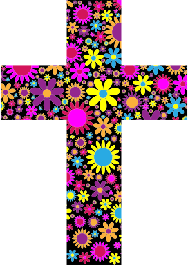 Golden Cross Fixed - Openclipart