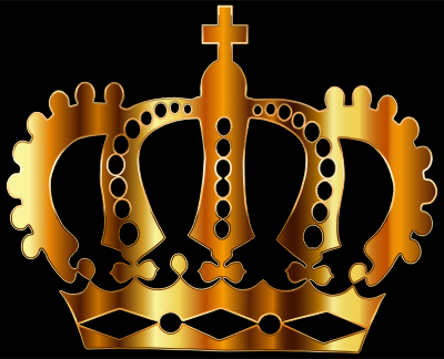 Royal Crown Silhouette - Openclipart