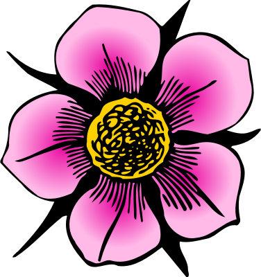 mollified clipart of flowers