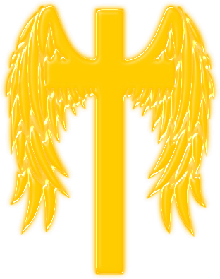 Gold Angel Wings No BG - Openclipart