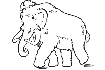 Wooly Mammoth - Openclipart