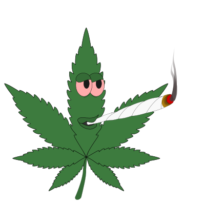 Animation of a Joint-Cannabis Weed - Openclipart